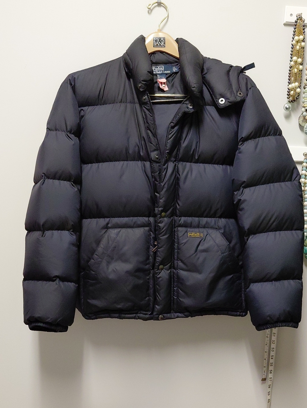 Polo by Ralph Lauren Navy Quilted Puffer Coat